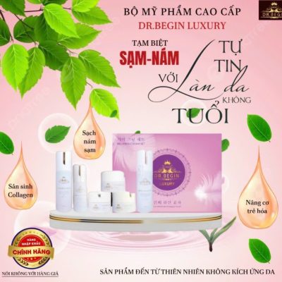 Bộ trị nám chăm sóc da tại nhà
