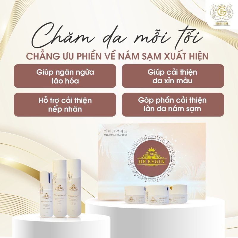 Combo Melasma Cream Set