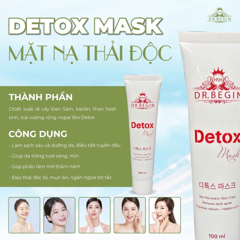 Mặt nạ thải độc Detox Mask