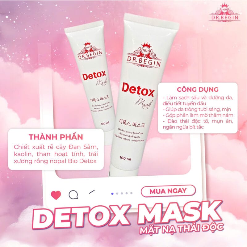 Mặt nạ thải độc Detox Mask